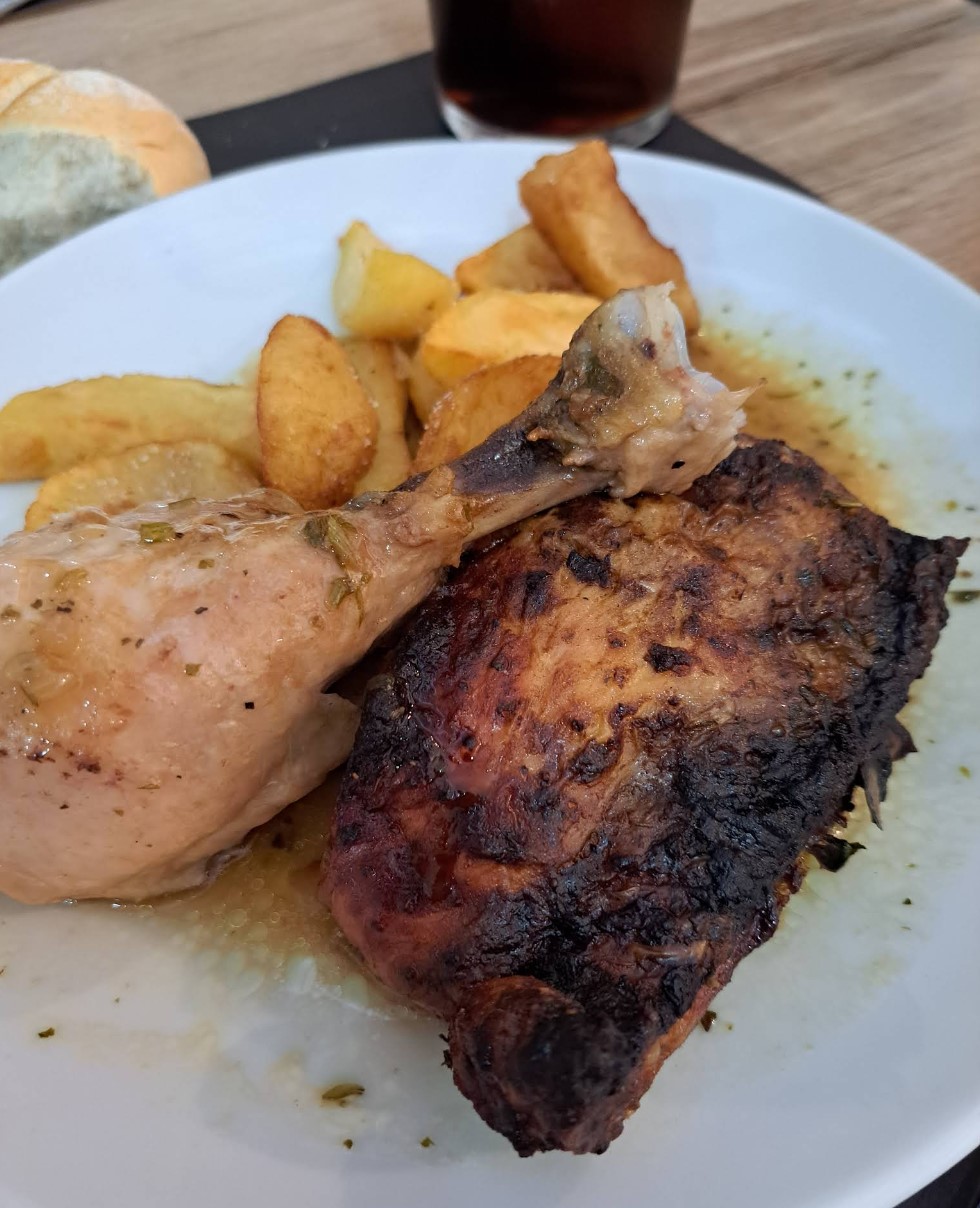 Pollo al horno